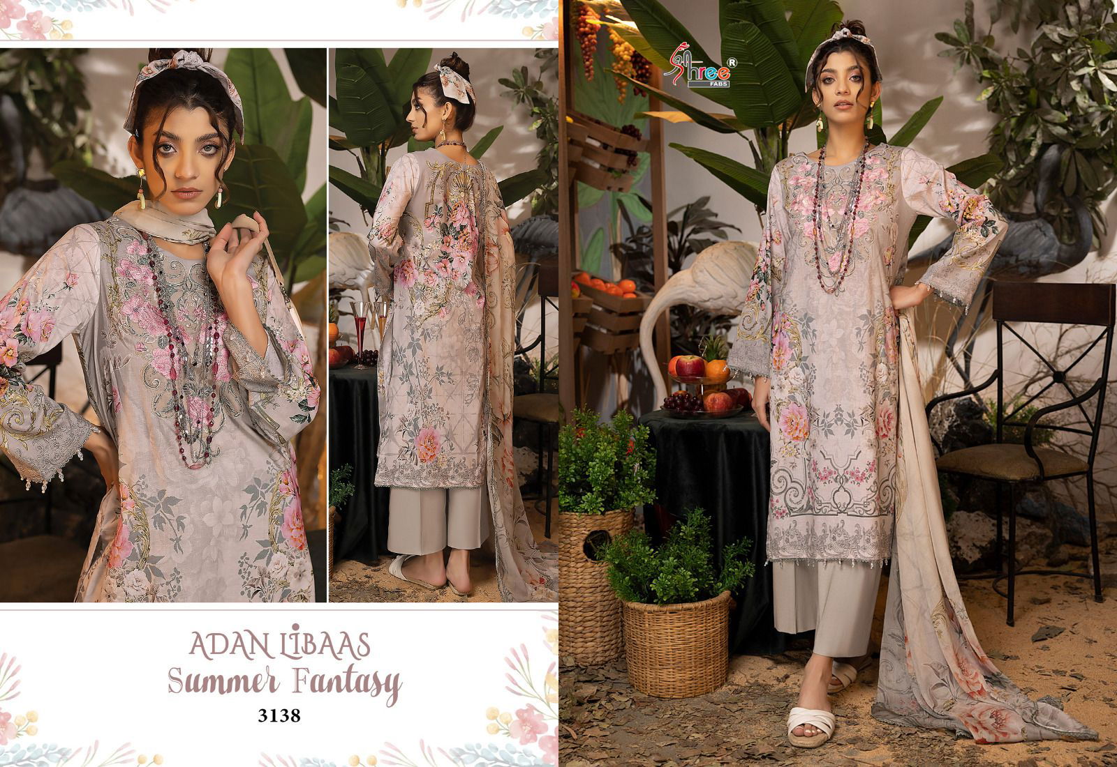 Adan Libaas By Shree Fabs Pakistani Suit Catalog